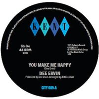 Dee Ervin - You Make Me Happy / Give Me One More Day vinyl cover