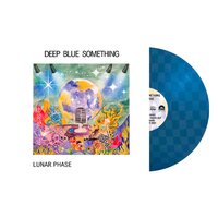 Deep Blue Something - Lunar Phase (Transparent Blue) vinyl cover