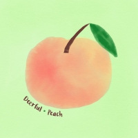 Deerful - Peach vinyl cover