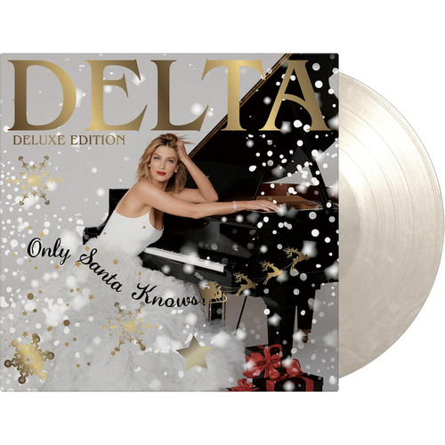 Delta Goodrem - Only Santa Knows vinyl cover