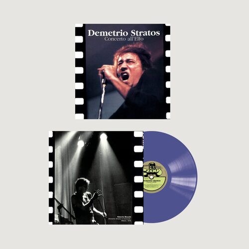 Demetrio Stratos - Concerto All'elfo (Limited Blue) vinyl cover