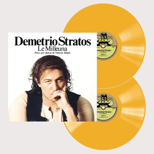 Demetrio Stratos - Le Milleuna (Yellow) vinyl cover