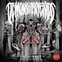 Demons My Friends - Demons Seem To Gather (Red Marbled) vinyl cover