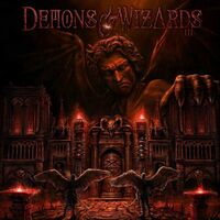 Demons & Wizards - Iii (Ltd. Deluxe Red 2Lp+Red 7Inch+Cd Artbook) vinyl cover