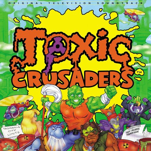 Dennis C. Brown - Toxic Crusaders Original Soundtrack vinyl cover