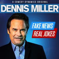 Dennis Miller - Fake News, Real Jokes vinyl cover