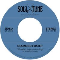 Desmond Foster - Wheels Keeps On Turning / Attitude vinyl cover