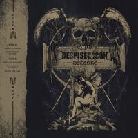 Despised Icon - De'terre' (Grey With Black Swirl) vinyl cover