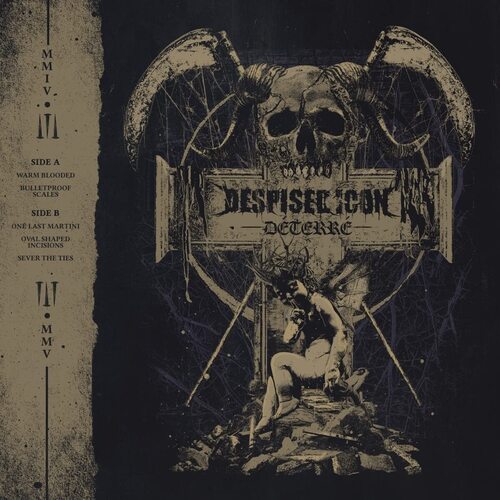 Despised Icon - De'terre' (Grey With Black Swirl)