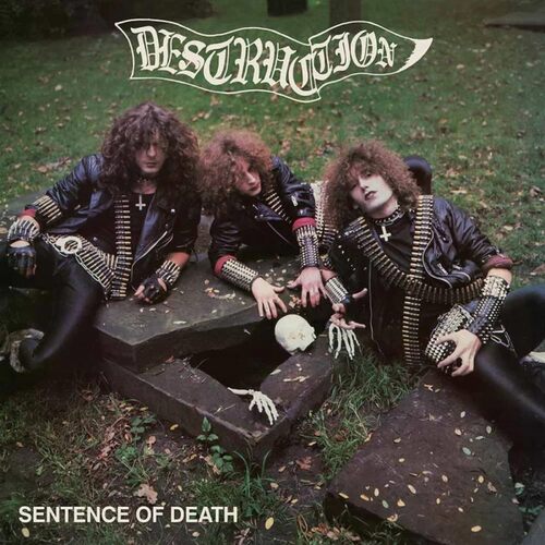 Destruction - Sentence Of Death; Us Cover (Bone) vinyl cover