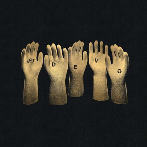 Devo - Art Devo ('Nuclear Rubber') vinyl cover
