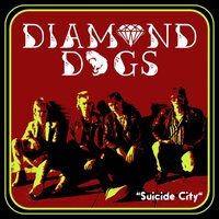 Diamond Dogs - Suicide City (Red) vinyl cover