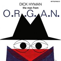 Dick Hyman - The Man From O.r.g.a.n. vinyl cover