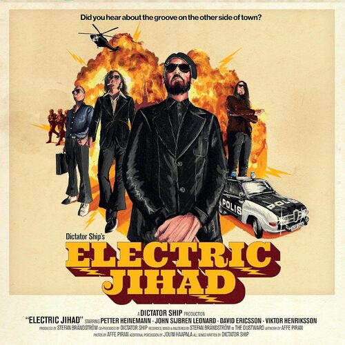 Dictator Ship - Electric Jihad  vinyl cover