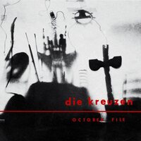 Die Kreuzen - October File (Blue) vinyl cover