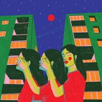Diet Cig - Do You Wonder About Me? vinyl cover