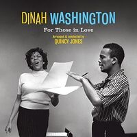 Dinah Washington - For Those In Love vinyl cover