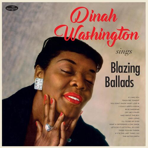 Dinah Washington - Sings Blazing Ballads  vinyl cover