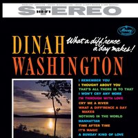 Dinah Washington - What A Diff'rence A Day Makes (Verve Vault Series) vinyl cover