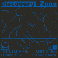 Discovery Zone - Library Copy Do Not Remove vinyl cover