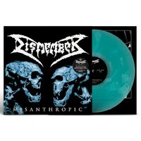 Dismember - Misanthropic (Electric Blue) vinyl cover