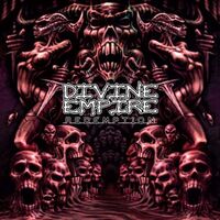 Divine Empire - Redemption (Oxblood & Bone Swirl) vinyl cover