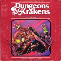 Dj Because  /  Dj Efechto - Dungeons & Krakens vinyl cover