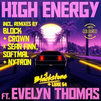 DJ Blackstone & Luxe 54 ft Evelyn Thomas - High Energy vinyl cover