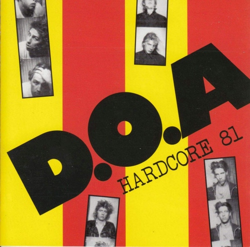 Doa - Hardcore '81 vinyl cover