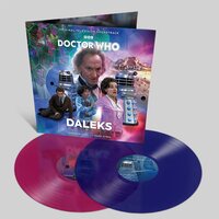 Doctor Who: Daleks in Colour - O.S.T. - Doctor Who: Daleks In Colour (Soundtrack. Purple & Blue) vinyl cover