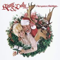 Dolly Parton  &  Kenny Rogers - Once Upon A Christmas vinyl cover