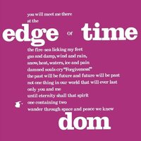 Dom - Edge Of Time vinyl cover