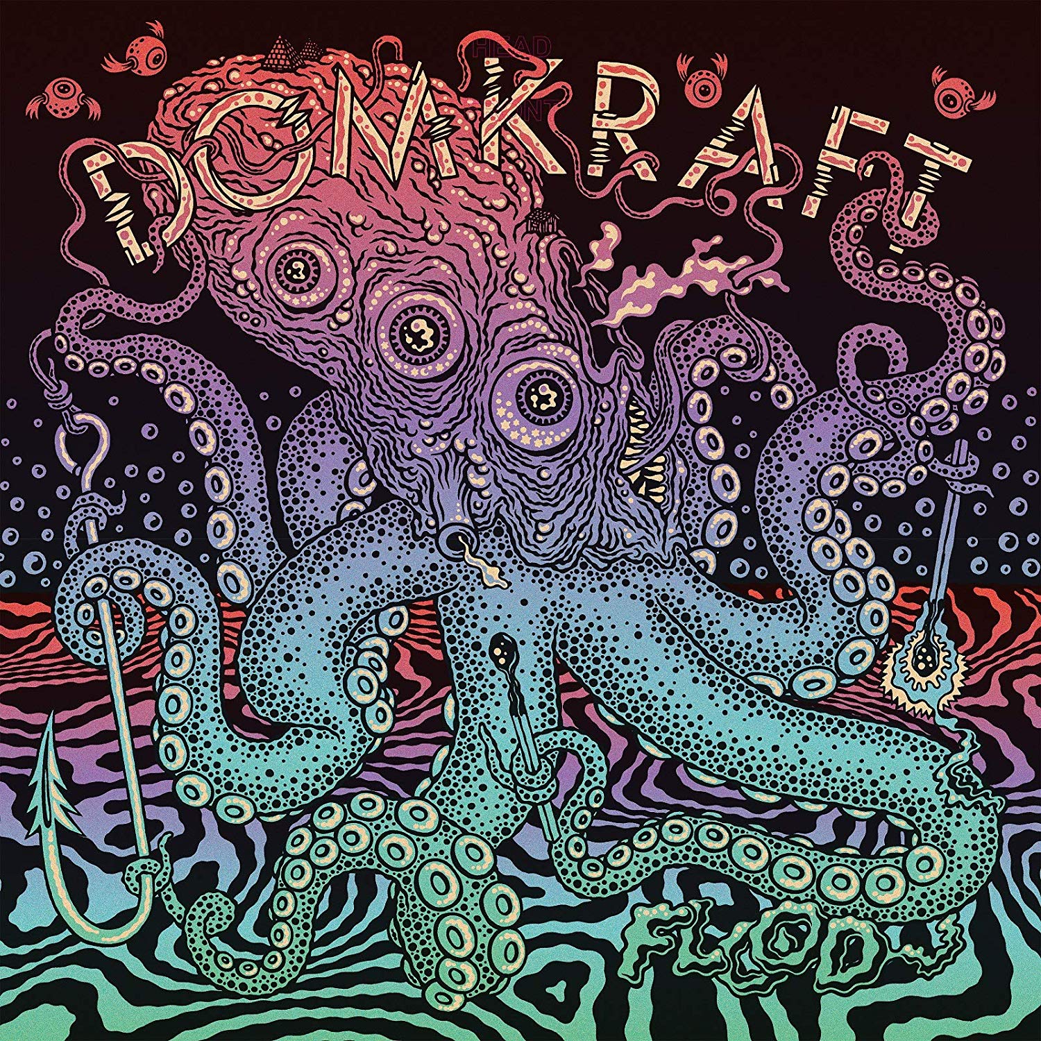Domkraft - Flood vinyl cover