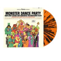 Don Hinson and The Rigamorticians - Monster Dance Party (Orange & Black Pumpkin Splatter) vinyl cover