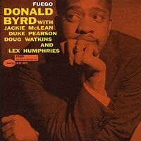 Donald Byrd - Fuego vinyl cover