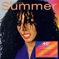 Donna Summer - Donna Summer: 40Th Anniversary (Blue & Red) vinyl cover