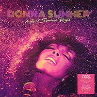 Donna Summer - Hot Summer Night vinyl cover