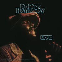 Donny Hathaway - Live vinyl cover