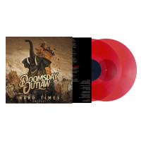 Doomsday Outlaw - Hard Times Redux (Red Transparent) vinyl cover