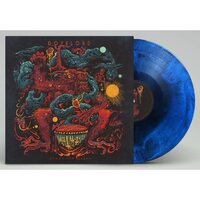Dopelord - Songs For Satan (Blue & Black Marble) vinyl cover