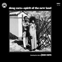 Doug Carn Featuring the Voice of Jean Carn - Spirit of the New Land (Blue With Black Swirl) vinyl cover