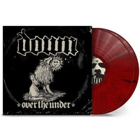 Down - Over The Under (Red Black Marbled, 2026 Remaster) vinyl cover