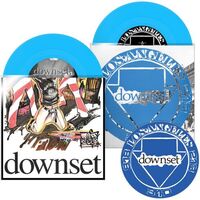 Downset - Anger/Ritual & About Ta Blast 7"S (Blue) vinyl cover