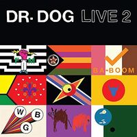 Dr. Dog - Live 2 vinyl cover