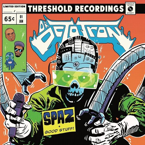 Dr. Octrotron - Spaz / Good Stuff vinyl cover