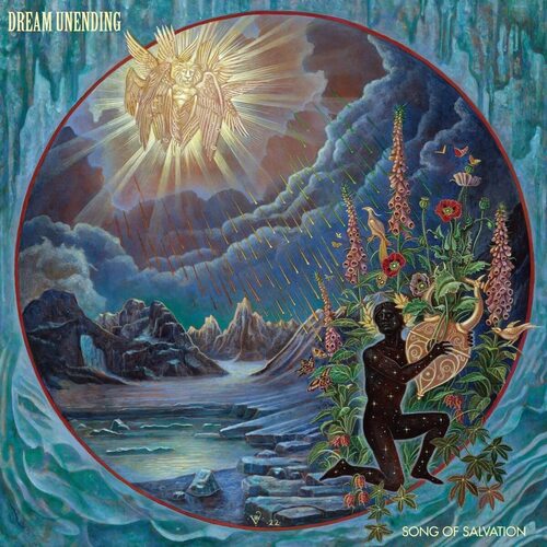 Dream Unending - Song Of Salvation (Aqua Blue & Oxblood) vinyl cover