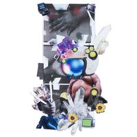 Dromedaries X Alexoteric - The Burning Bright Light vinyl cover