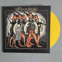 DRUDKH - EASTERN FRONTIER IN FLAMES (Ukrainian Flag Yellow) vinyl cover