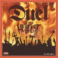 Duel - Live At Hellfest vinyl cover