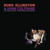 Duke / Coltrane Ellington - Duke Ellington & John Coltrane (Blue) vinyl cover
